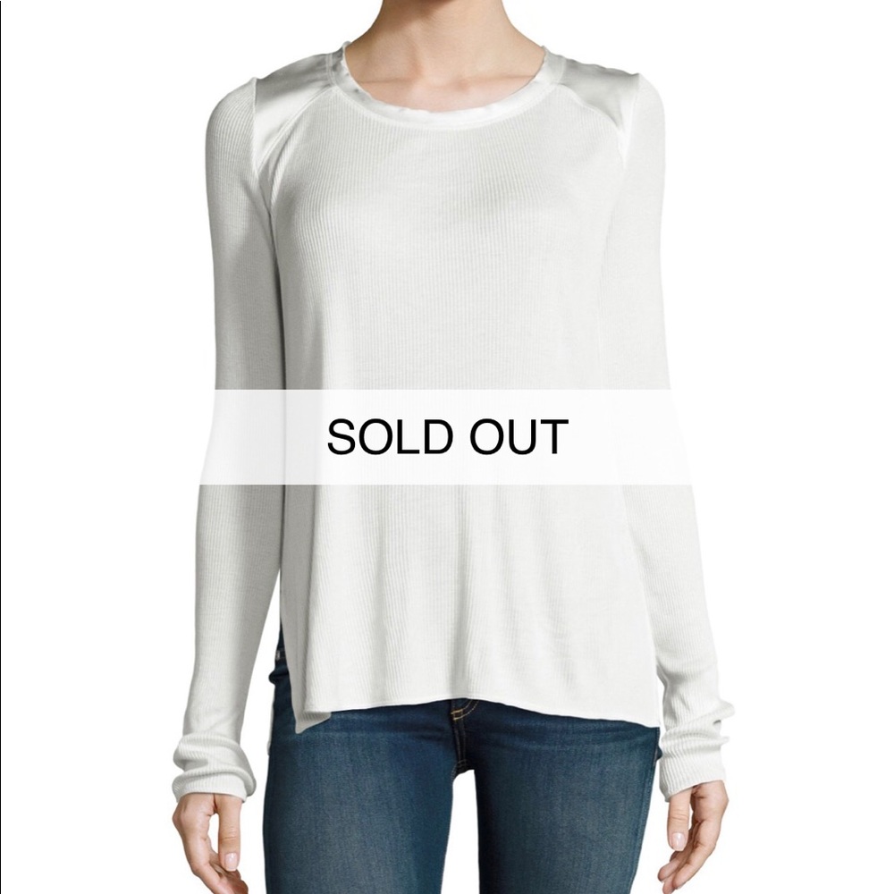 Rag & Bone White Long Sleeve